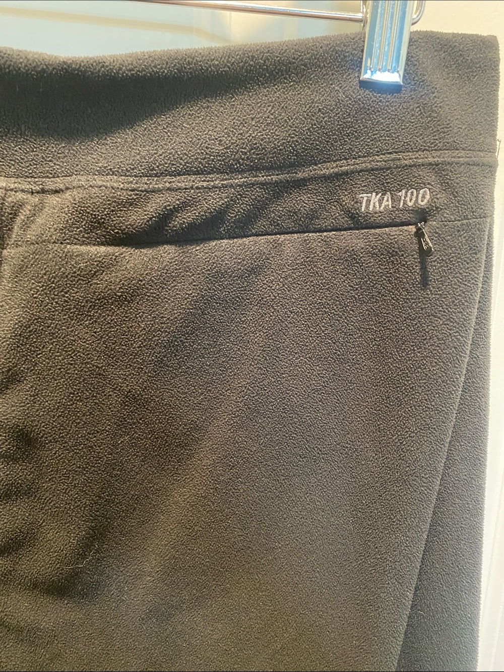 EUC TNF Black TKA 100 Fleece Pants - Picture 4 of 4